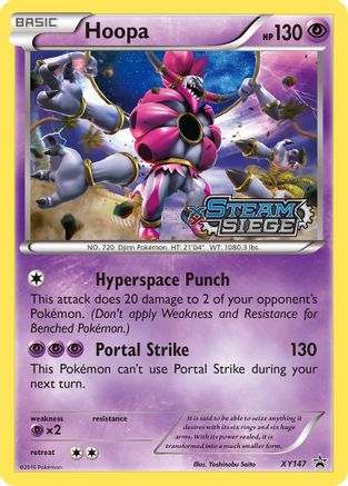 Hoopa XY147/211 - XY Black Star Promos Holofoil