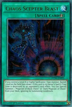 Chaos Scepter Blast (DUSA-EN025) - Duelist Saga 1st Edition