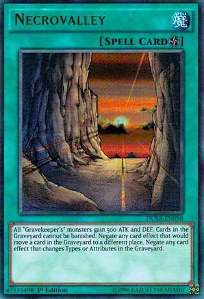Necrovalley (DUSA-EN050) - Duelist Saga 1st Edition