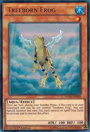 Treeborn Frog (DUSA-EN058) - Duelist Saga 1st Edition