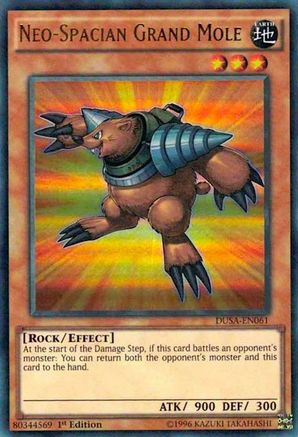 Neo-Spacian Grand Mole (DUSA-EN061) - Duelist Saga 1st Edition