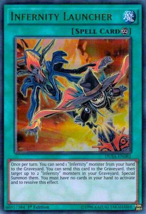 Infernity Launcher (DUSA-EN082) - Duelist Saga 1st Edition