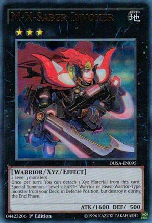 M-X-Saber Invoker (DUSA-EN095) - Duelist Saga 1st Edition