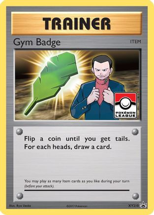 Gym Badge XY210/211 - XY Black Star Promos Holofoil