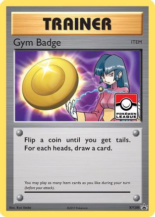 Gym Badge XY208/211 - XY Black Star Promos Holofoil