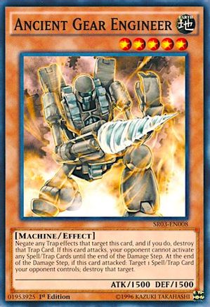 Ancient Gear Engineer - SR03-EN008 - Structure Deck: Machine Reactor 1st Edition