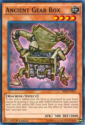 Ancient Gear Box - SR03-EN011 - Structure Deck: Machine Reactor Unlimited