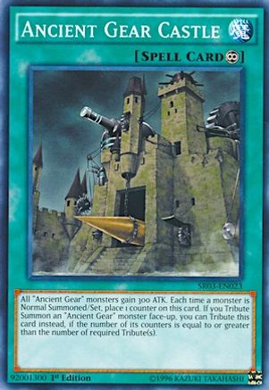 Ancient Gear Castle - SR03-EN023 - Structure Deck: Machine Reactor 1st Edition