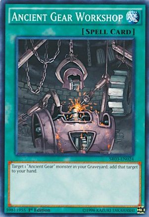 Ancient Gear Workshop - SR03-EN024 - Structure Deck: Machine Reactor 1st Edition