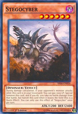 Stegocyber (SR04-EN016) - Structure Deck: Dinosmasher's Fury Unlimited