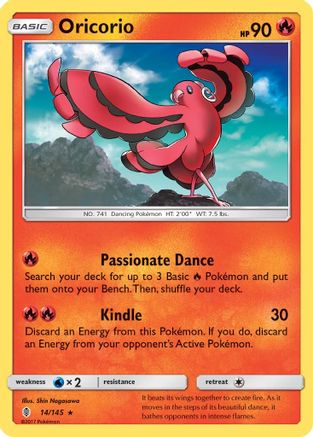 Oricorio 14/145 - Guardians Rising