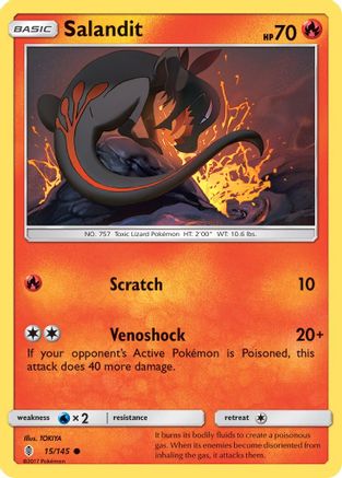 Salandit 15/145 - SM  Guardians Rising