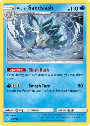 Alolan Sandslash - 20/145 - SM  Guardians Rising