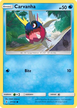 Carvanha 27/145 - SM  Guardians Rising