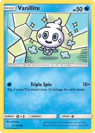 Vanillite 33/145 - Guardians Rising