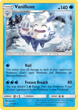 Vanilluxe 35/145 - Guardians Rising