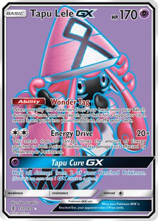 Tapu Lele-GX 137/145 - Guardians Rising Holofoil