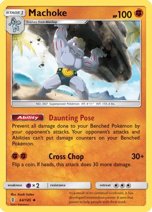 Machoke 64/145 - Guardians Rising