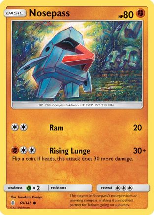 Nosepass 69/145 - SM  Guardians Rising