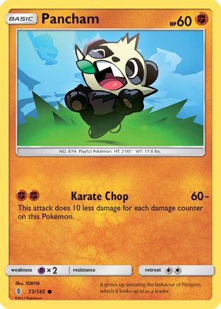 Pancham 72/145 - Guardians Rising Reverse Holofoil