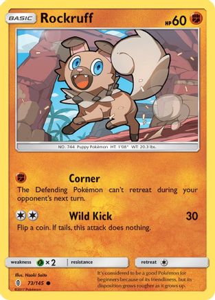 Rockruff 73/145 - SM  Guardians Rising