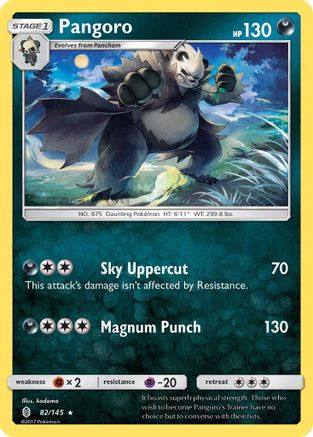 Pangoro 82/145 - Guardians Rising