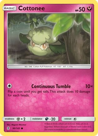 Cottonee 90/145 - SM  Guardians Rising