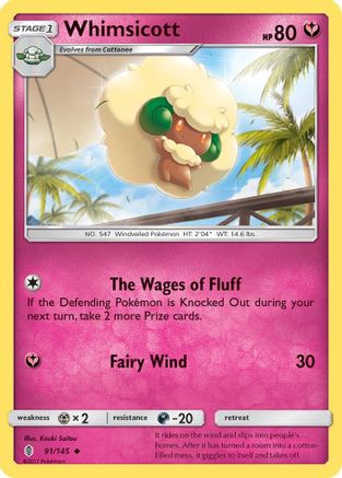 Whimsicott 91/145 - Guardians Rising