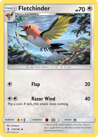 Fletchinder 110/145 - Guardians Rising