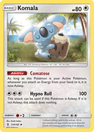 Komala 114/145 - SM  Guardians Rising