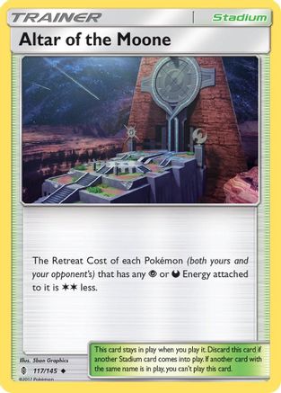 Altar of the Moone - 117/145 - SM  Guardians Rising