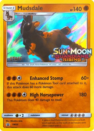Mudsdale - SM20 (Prerelease) [Staff] SM20 - SM Promos Holofoil