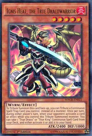 Ignis Heat, the True Dracowarrior (MACR-EN021) - Maximum Crisis Unlimited