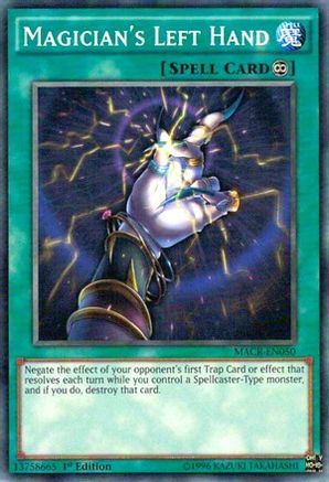 Magician's Left Hand (MACR-EN050) - Maximum Crisis Unlimited