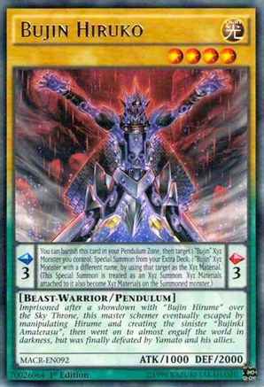 Bujin Hiruko (MACR-EN092) - Maximum Crisis 1st Edition