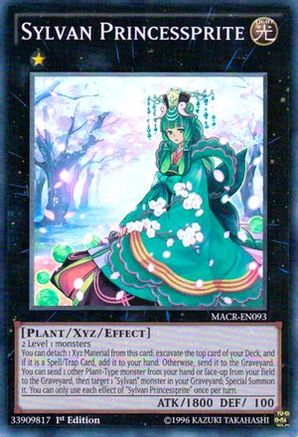 Sylvan Princessprite (MACR-EN093) - Maximum Crisis 1st Edition