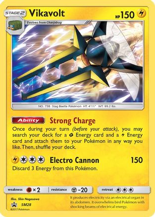 Vikavolt SM28/248 - SM Black Star Promos Holofoil