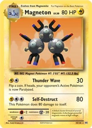 Magneton - 38/108 (XY Evolutions) 38 - Deck Exclusives