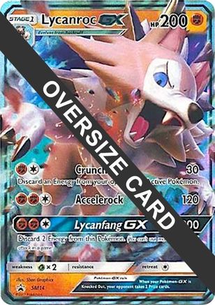 Lycanroc GX - SM14 SM14 - Jumbo Cards Holofoil