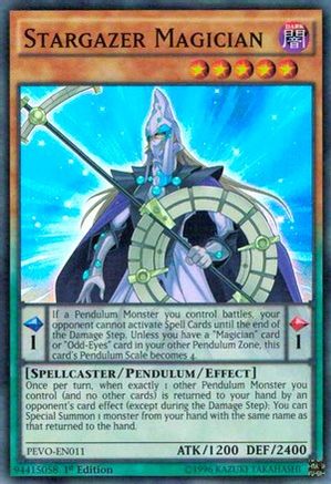 Stargazer Magician (PEVO-EN011) - Pendulum Evolution 1st Edition