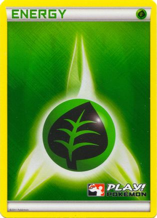 Grass Energy (2011 Play! Pokemon) - League & Championship Cards Holofoil