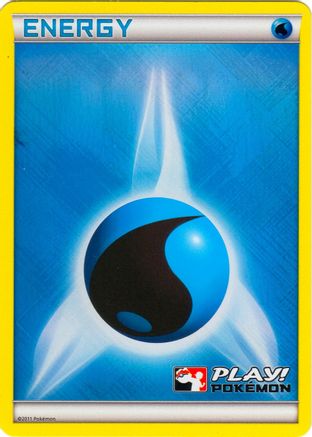 Water Energy (2011 Play! Pokemon) - League & Championship Cards Holofoil