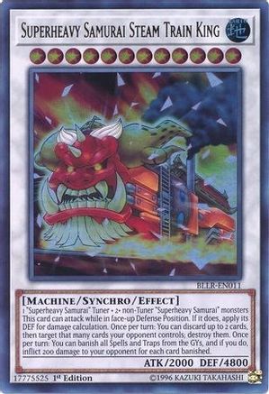 Superheavy Samurai Steam Train King (BLLR-EN011) - Battles of Legend: Light's Revenge 1st Edition