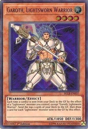 Garoth, Lightsworn Warrior (BLLR-EN037) - Battles of Legend: Light's Revenge 1st Edition