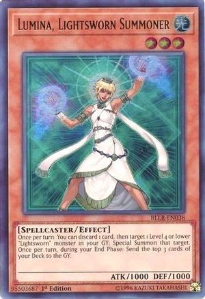 Lumina, Lightsworn Summoner (BLLR-EN038) - Battles of Legend: Light's Revenge 1st Edition