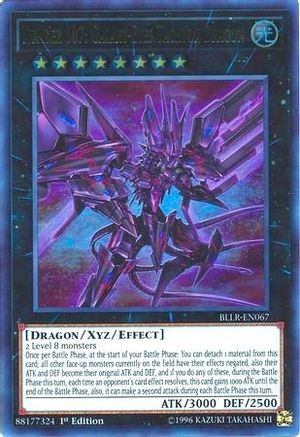 Number 107: Galaxy-Eyes Tachyon Dragon (BLLR-EN067) - Battles of Legend: Light's Revenge 1st Edition