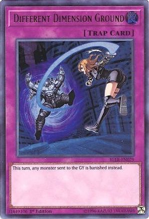 Different Dimension Ground (BLLR-EN079) - Battles of Legend: Light's Revenge 1st Edition