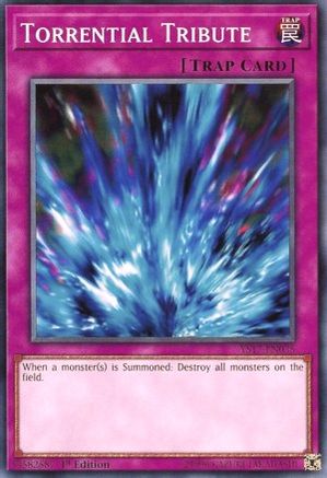 Torrential Tribute (YS17-EN035) - Starter Deck: Link Strike 1st Edition