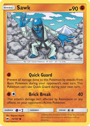 Sawk 72/147 - SM  Burning Shadows