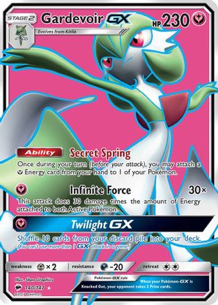 Gardevoir GX (Full Art) 140/147 - Burning Shadows Holofoil